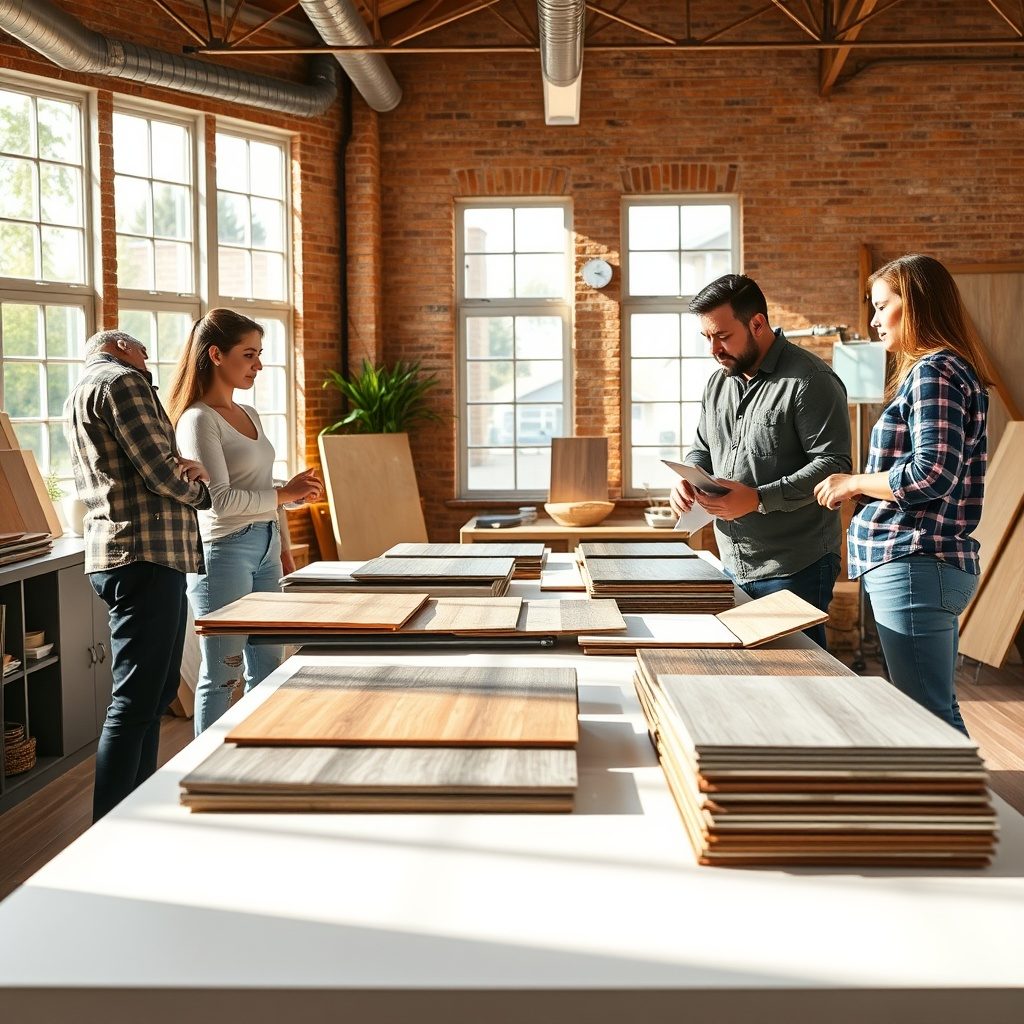 Material sample consultation