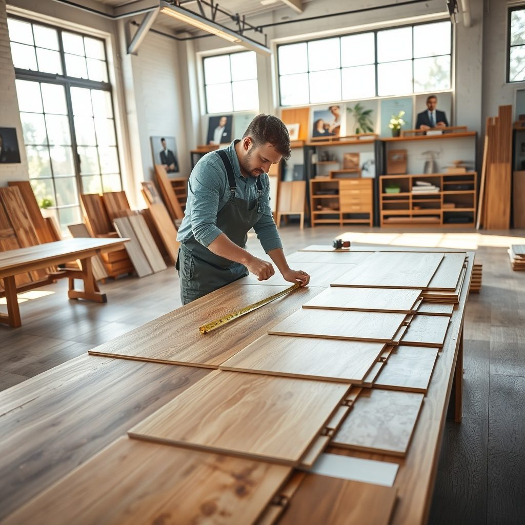 Flooring installation workshop