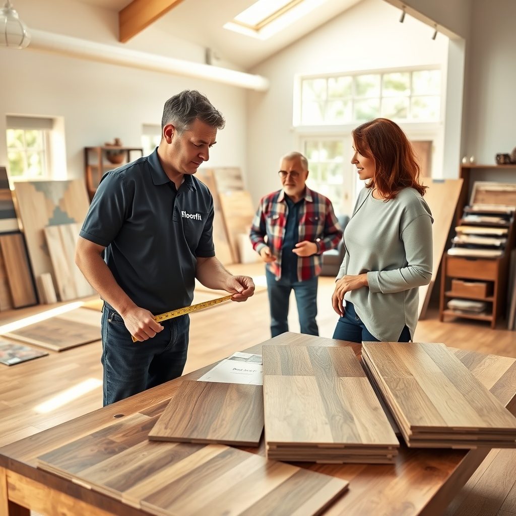 Flooring installation workshop