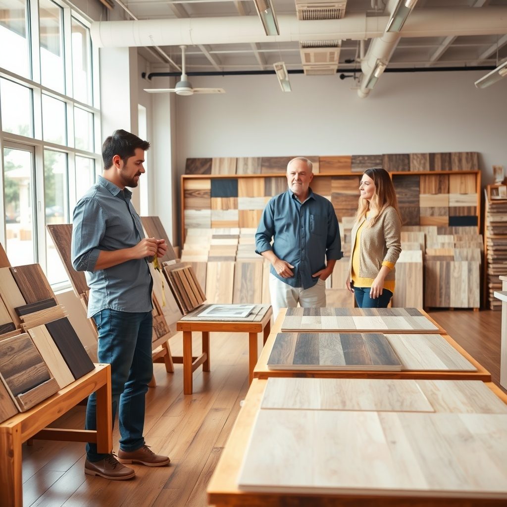 Flooring installation workshop